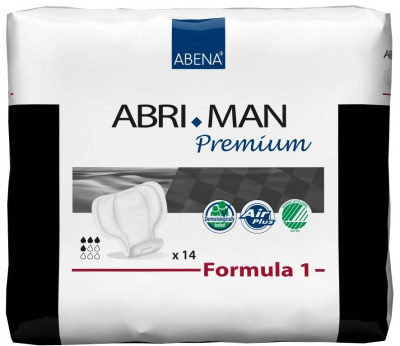 Мужские урологические прокладки Abri-Man Formula 1, 450 мл купить оптом в Санкт-Петербурге (СПб)
