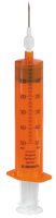 Шприц Перфузор 50 мл, ЛЛ, игла с фильтром, светозащитн., оранж. (НДС 10%) - 100 шт/уп