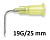Иглы Surecan изогнутые 19G/25 mm — 50 шт/уп (Арт. 4439406) купить в Санкт-Петербурге (СПб)