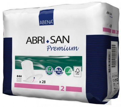 Урологические прокладки Abri-San Premium 2, 350 мл купить оптом в Санкт-Петербурге (СПб)
