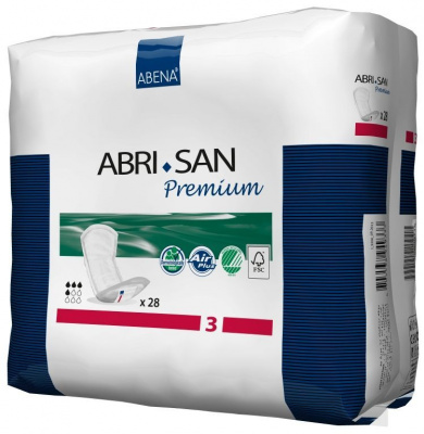 Урологические прокладки Abri-San Premium 3, 500 мл купить оптом в Санкт-Петербурге (СПб)
