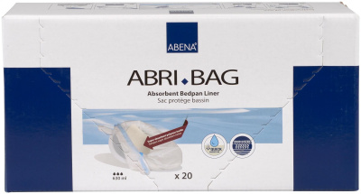 Abri-Bag Гигиенические впитывающие пакеты для судна 60x39 см купить оптом в Санкт-Петербурге (СПб)