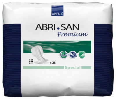 Урологические вкладыши Abri-San Premium Special, 2000 мл купить оптом в Санкт-Петербурге (СПб)
