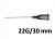 Иглы Surecan прямые 22G/30 mm — 100 шт/уп (Арт. 4439848) купить в Санкт-Петербурге (СПб)