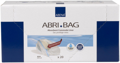 Abri-Bag Гигиенические впитывающие пакеты для туалета 51,5x39 см купить оптом в Санкт-Петербурге (СПб)